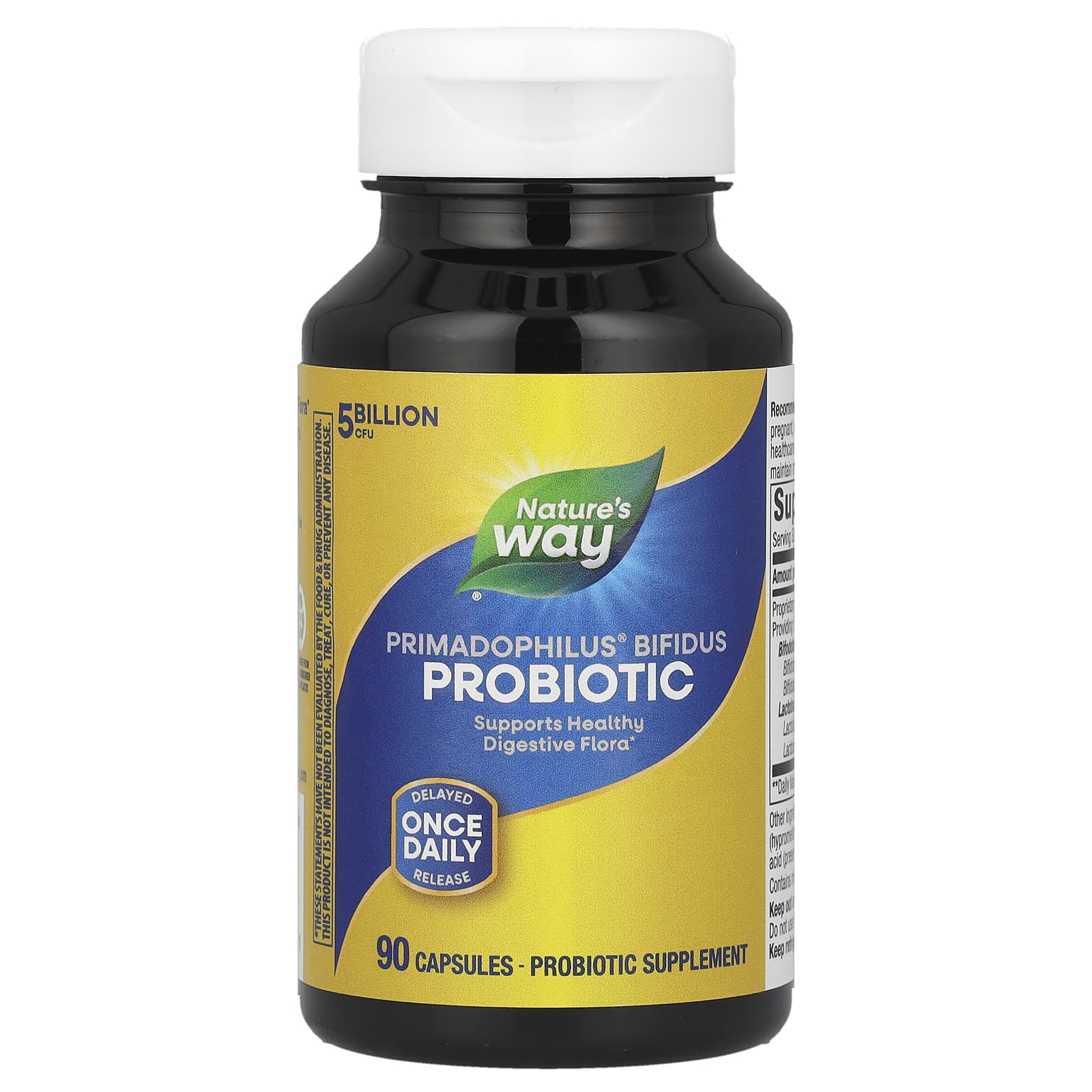Nature’s Way, Primadophilus/Bifidus Adult, 90 Vegetarian Capsules UPC 033674068601 | Hilife Vitamins