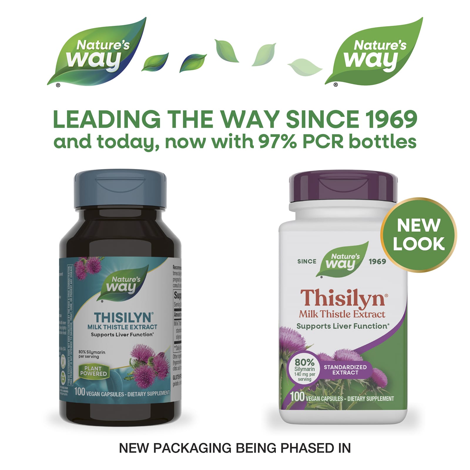 Nature’s Way, Thisilyn®, Milk Thistle Extract, 100 Vegan Capsules UPC 033674069585 | Hilife Vitamins