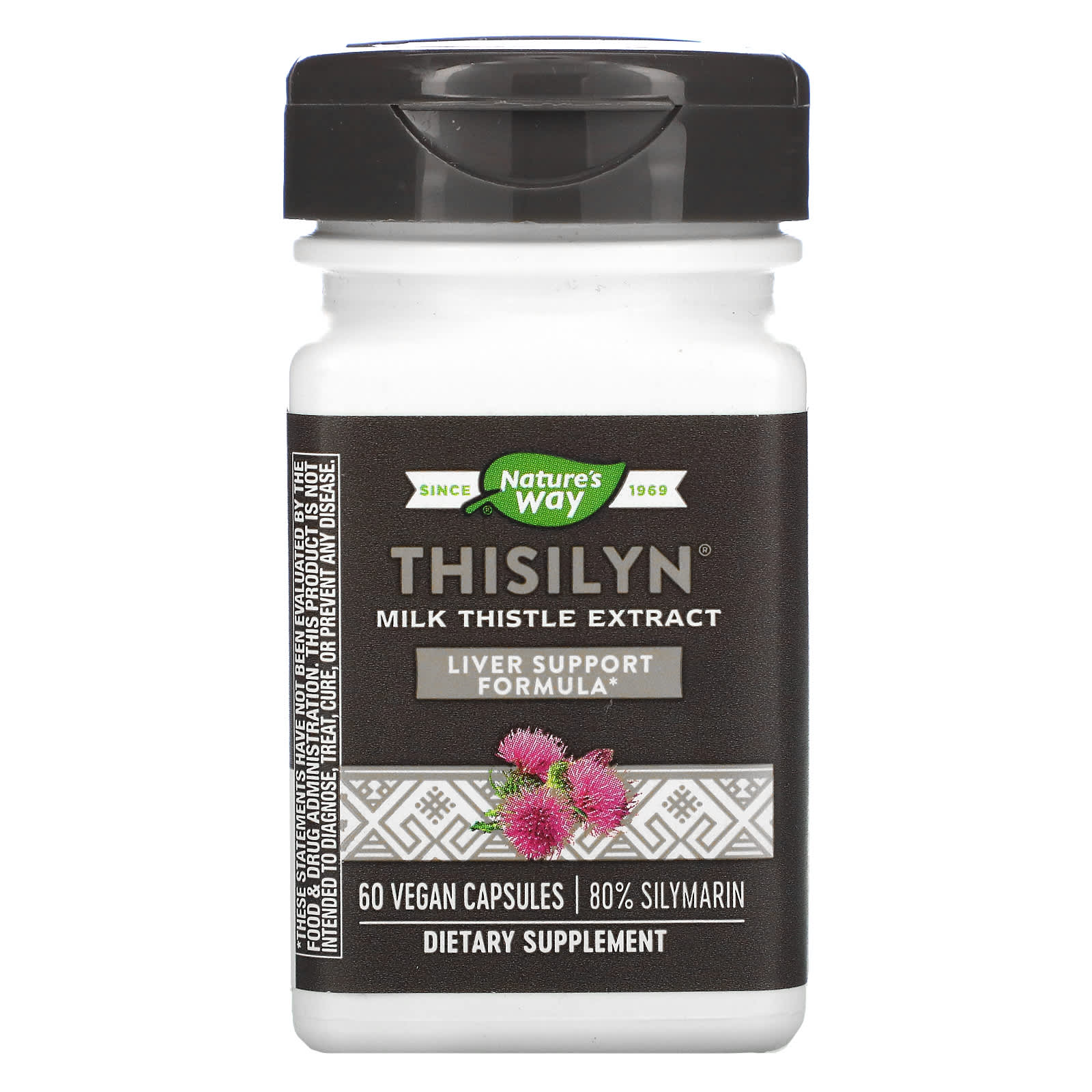 Nature’s Way, Thisilyn Milk Thistle Extract, 60 Vegetarian Capsules UPC 033674069592 | HiLife Vitamins