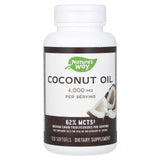 Nature’s Way, Coconut Oil, 120 Softgels - 033674100097 | Hilife Vitamins