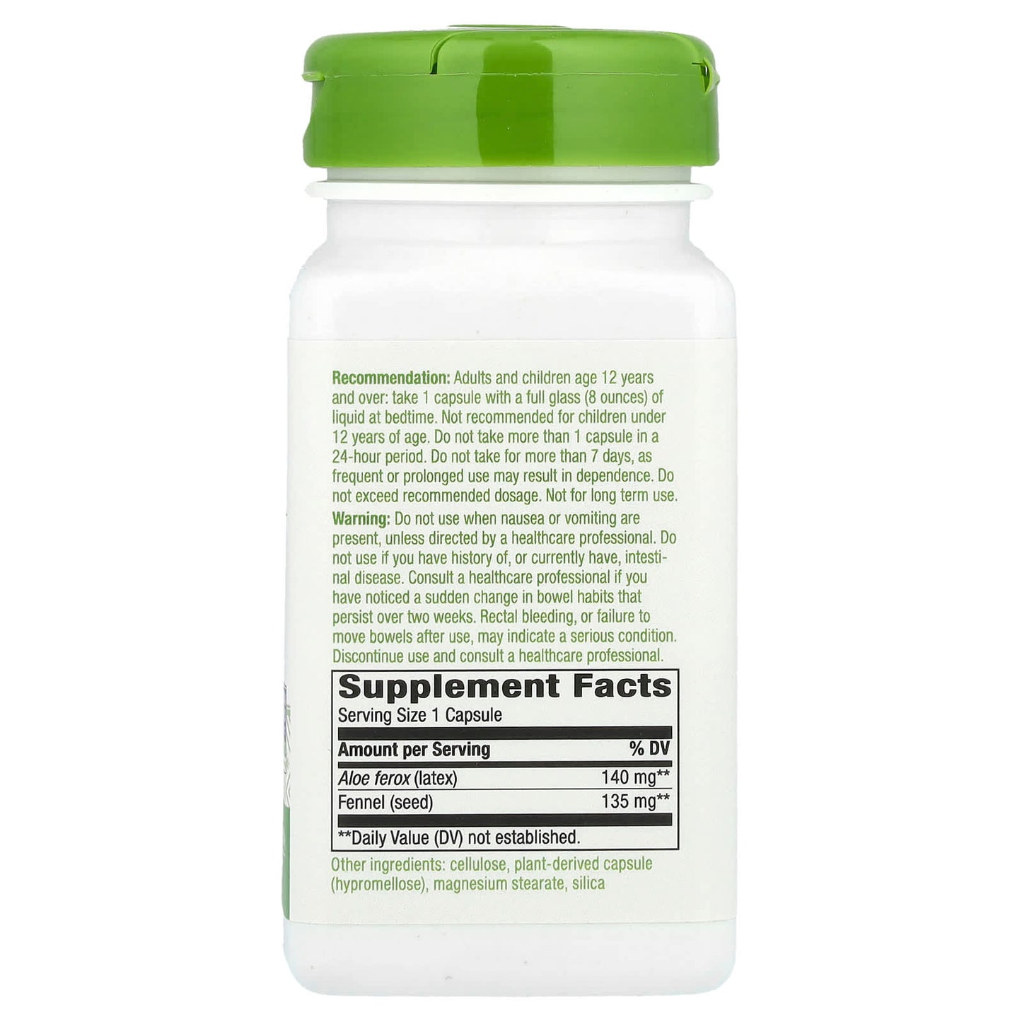 Nature’s Way, Aloe Vera Leaves, 100 Vegetarian Capsules UPC 033674101506 | Hilife Vitamins