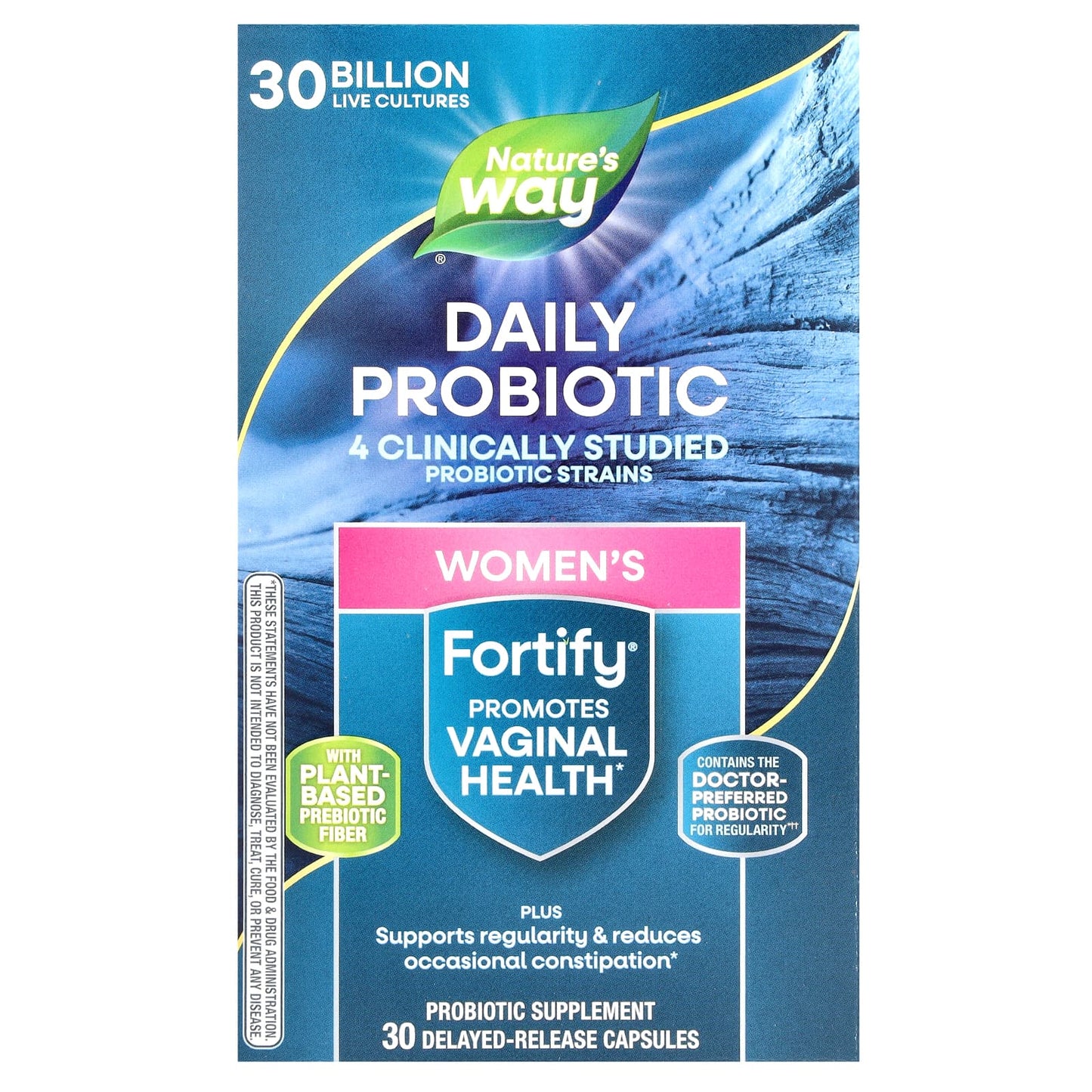 Nature’s Way, Primadophilus® Fortify™ Women's Probiotic 30 Billion, 30 Vegetarian Capsules UPC 033674102954 | Hilife Vitamins