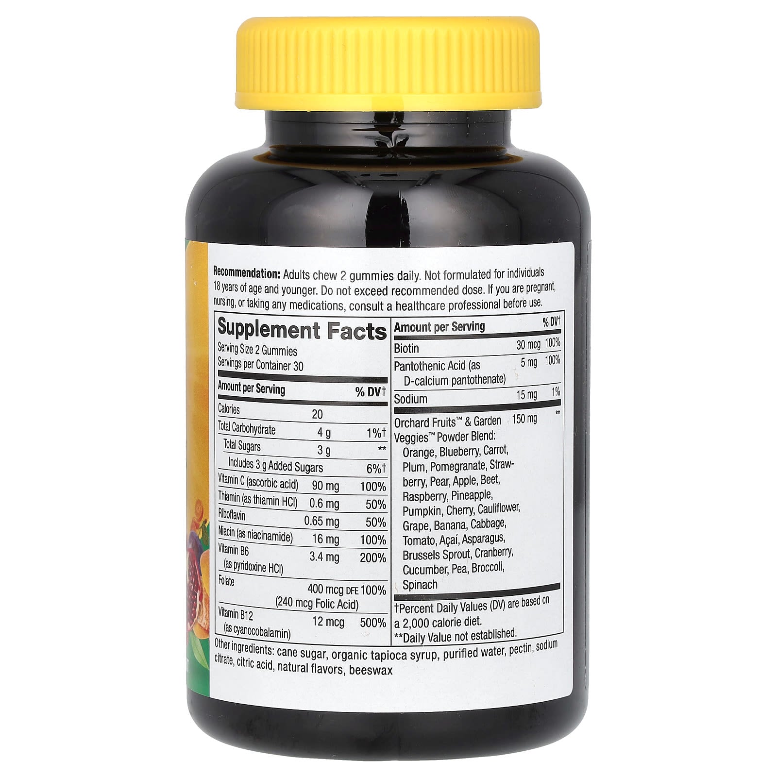 Nature’s Way, Alive! B-Complex Gummies, 60 Gummies UPC 033674104835 | Hilife Vitamins