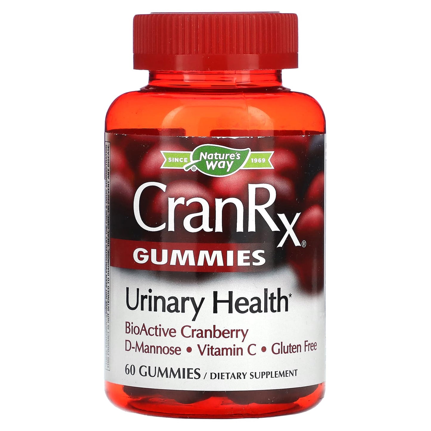 Nature’s Way, CranRx Gummies, 60 Gummies UPC 033674104859 | Hilife Vitamins