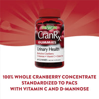 Nature’s Way, CranRx Gummies, 60 Gummies UPC 033674104859 | Hilife Vitamins