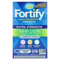 Nature’s Way, Primadophilus Fortify Daily 50 Billion Probiotic, 30 Vegetarian Capsules UPC 033674106730 | Hilife Vitamins