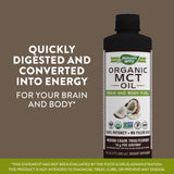 Nature’s Way, MCT Oil From Coconut 100% Potency, 16 Oz - [product_sku] | HiLife Vitamins