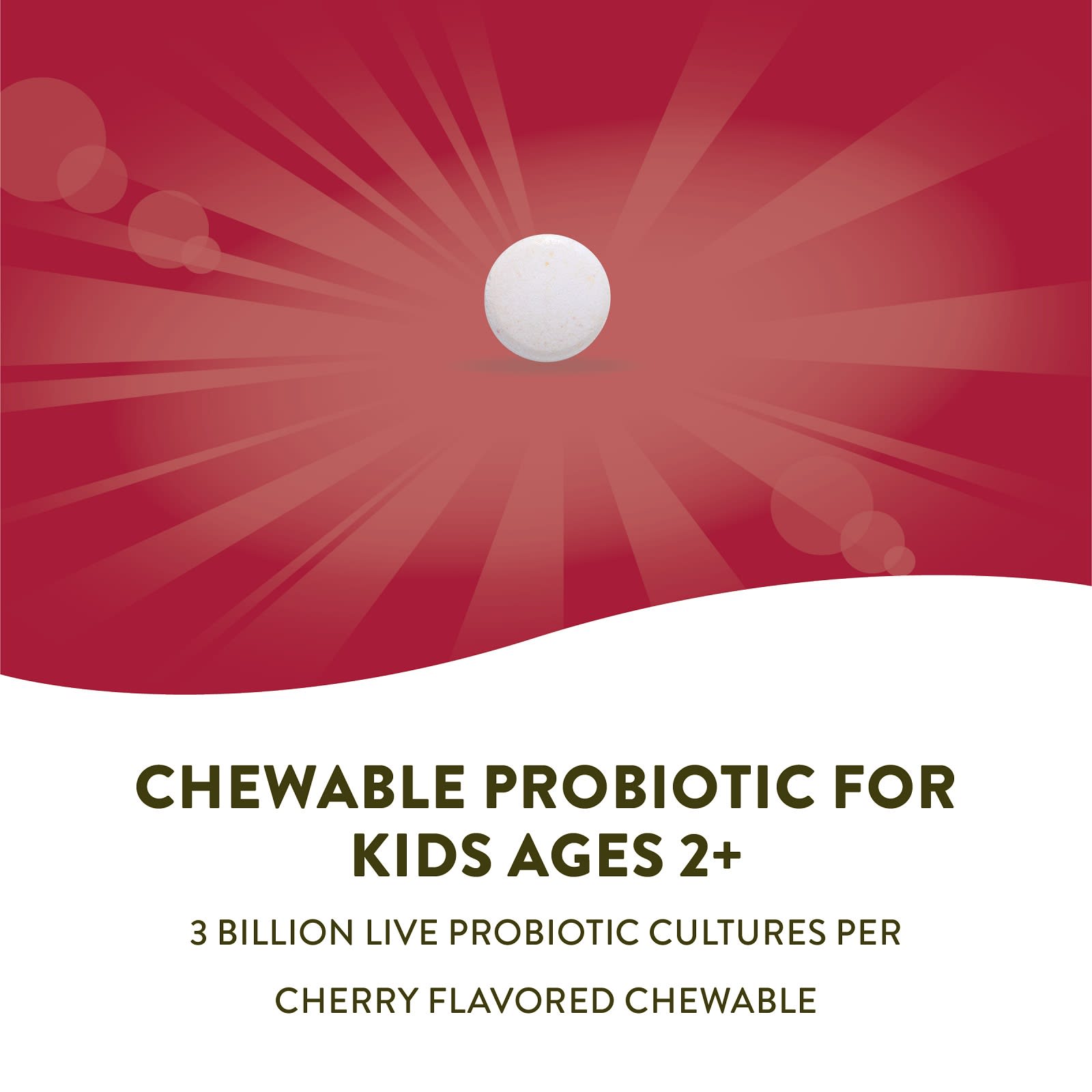 Nature’s Way, Primadophilus for Kids Cherry Flavored 3 Billion CFU, 60 Tablets UPC 033674110355 | Hilife Vitamins