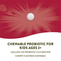 Nature’s Way, Primadophilus for Kids Cherry Flavored 3 Billion CFU, 60 Tablets UPC 033674110355 | Hilife Vitamins