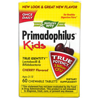 Nature’s Way, Primadophilus for Kids Cherry Flavored 3 Billion CFU, 60 Tablets UPC 033674110355 | Hilife Vitamins