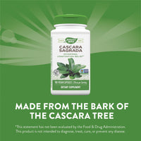 Nature’s Way, Cascara Sagrada, 180 Vegetarian Capsules UPC 033674113080 | Hilife Vitamins