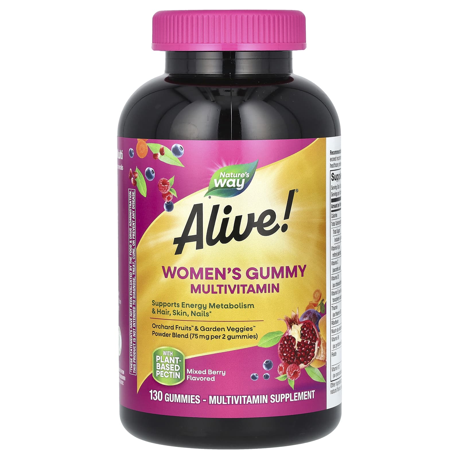 Nature’s Way, Alive! Women's Gummies, 130 Gummies UPC 033674115367 | Hilife Vitamins