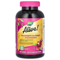 Nature’s Way, Alive! Women's Gummies, 130 Gummies UPC 033674115367 | Hilife Vitamins