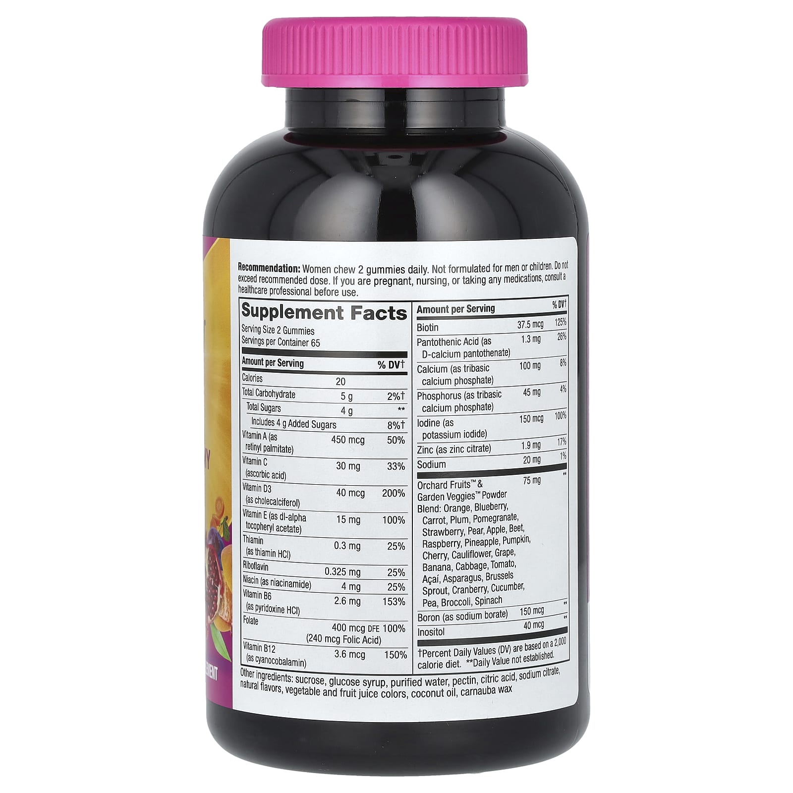 Nature’s Way, Alive! Women's Gummies, 130 Gummies UPC 033674115367 | Hilife Vitamins