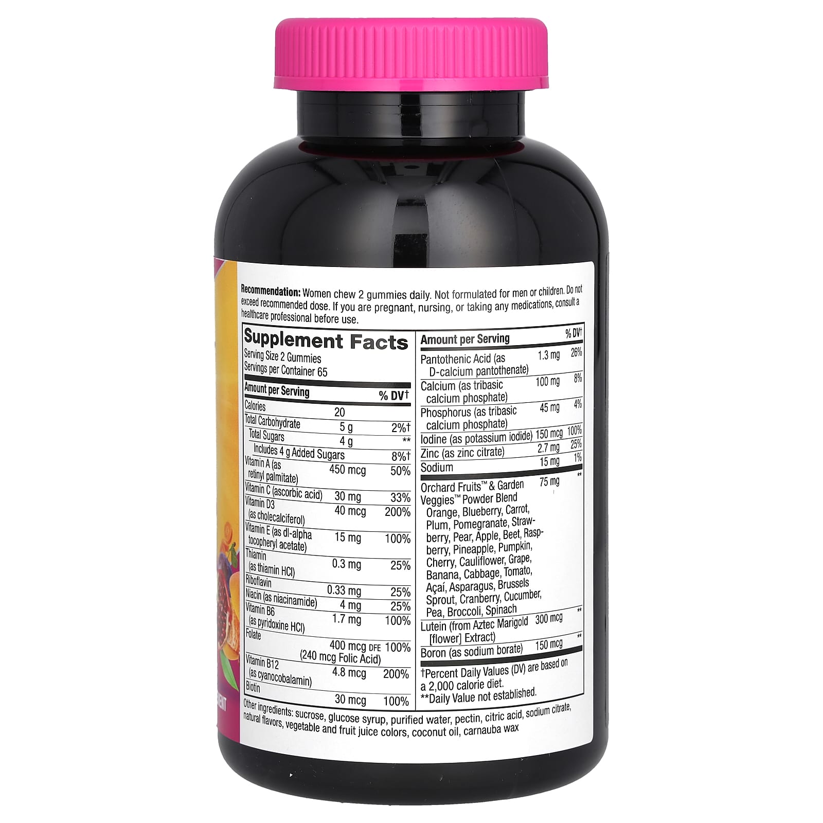 Nature’s Way, Alive! Women's 50+, 130 Gummies UPC 033674115374 | Hilife Vitamins