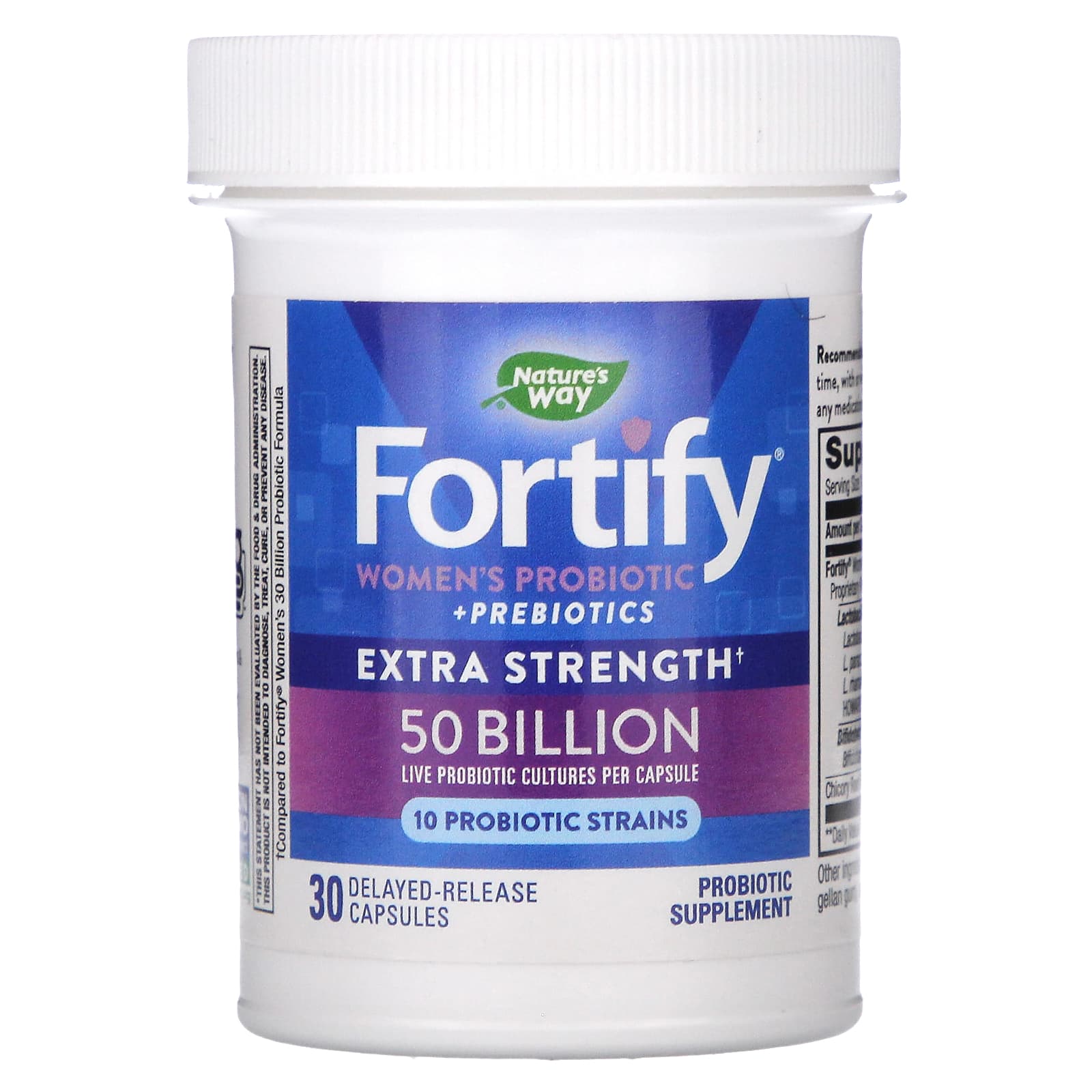 Nature’s Way, Primadophilus Fortify Women's 50 Billion Probiotic, 30 Vegetarian Capsules UPC 033674115817 | Hilife Vitamins