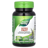 Nature’s Way, Vitex 400 mg, 100 Vegetarian Capsules UPC 033674117507 | Hilife Vitamins