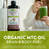 Nature’s Way, MCT Oil From Coconut 100% Potency, 30 Oz Liquid - [product_sku] | HiLife Vitamins