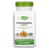 Nature’s Way, Fenugreek Seek, 320 Vegetarian Capsules UPC 033674119242 | Hilife Vitamins