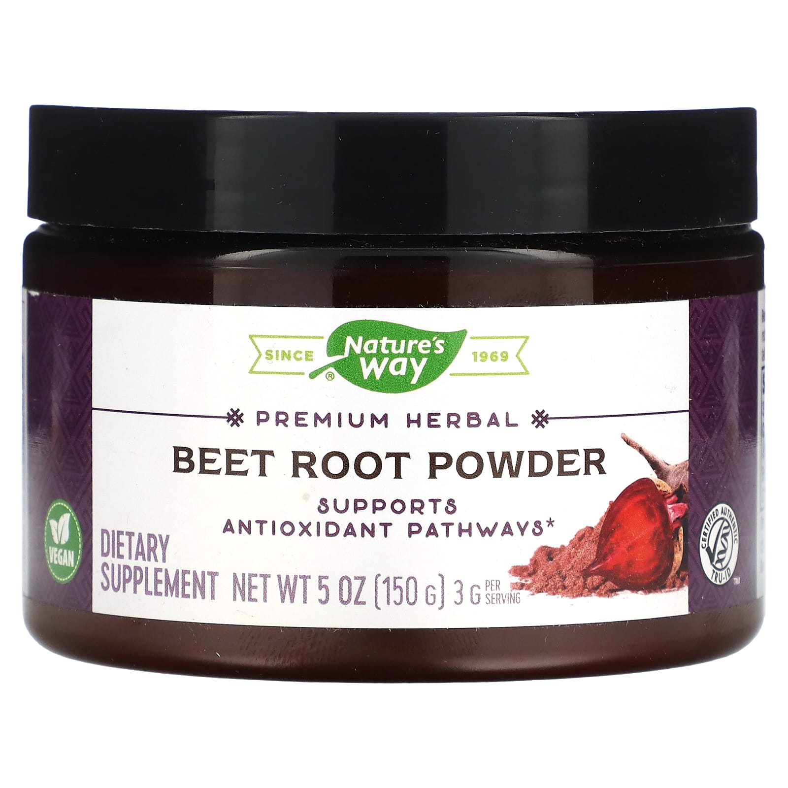 Nature’s Way, Beet Root Powder, 5 Oz UPC 033674121276 | Hilife Vitamins