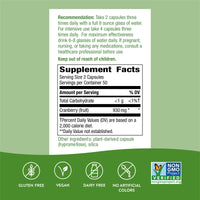 Nature’s Way, Cranberry Fruit, 100 Vegetarian Capsules UPC 033674121504 | Hilife Vitamins