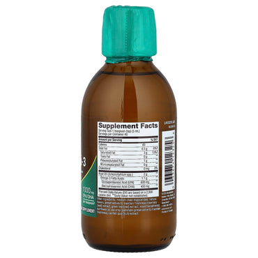 Nature’s Way, NutraVege (TM)  Extra Strength‡ Omega-3 Plant-Based CranOrange, 6.8 Fl. Oz. (200 Ml) Liquid UPC 033674123256