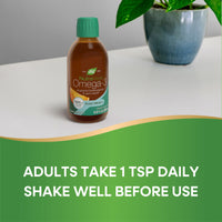 Nature’s Way, NutraVege (TM)  Extra Strength‡ Omega-3 Plant-Based CranOrange, 6.8 Fl. Oz. (200 Ml) Liquid UPC 033674123256