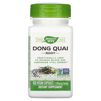 Nature’s Way, Dong Quai, 100 Vegetarian Capsules - 033674123805 | Hilife Vitamins