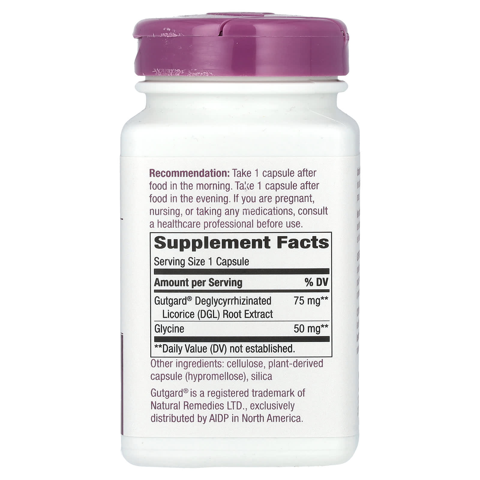 Nature’s Way, DGL Ultra, 90 Capsules UPC 033674129159 | Hilife Vitamins