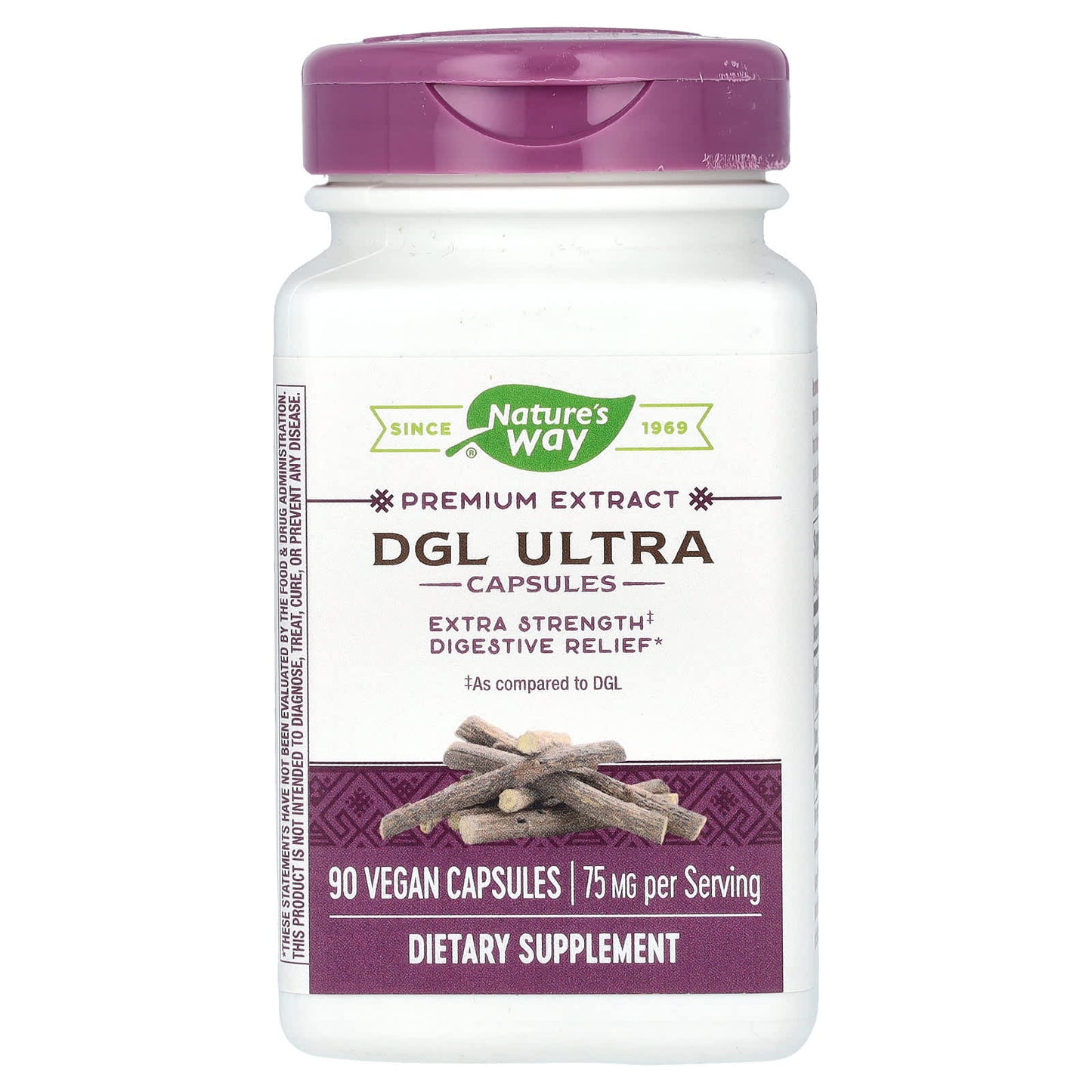 Nature’s Way, DGL Ultra, 90 Capsules UPC 033674129159 | Hilife Vitamins