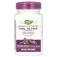 Nature’s Way, DGL Ultra, 90 Capsules UPC 033674129159 | Hilife Vitamins