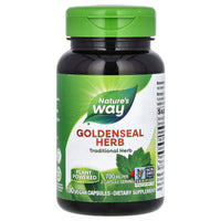 Nature’s Way, Goldenseal Herb, 100 Vegetarian Capsules UPC 033674137000 | Hilife Vitamins