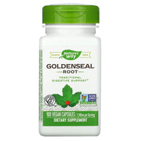 Nature’s Way, Goldenseal Root, 1,140 mg, 100 Vegetarian Capsules UPC 033674138007 | Hilife Vitamins