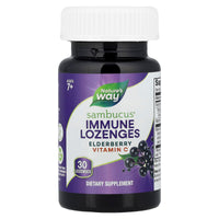 Nature’s Way, Sambucus Elderberry, Original Lozenges, 30 Lozenges UPC 033674140017 | Hilife Vitamins