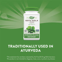 Nature’s Way, Gotu Kola Herb, 475 mg, 180 Vegan Capsules