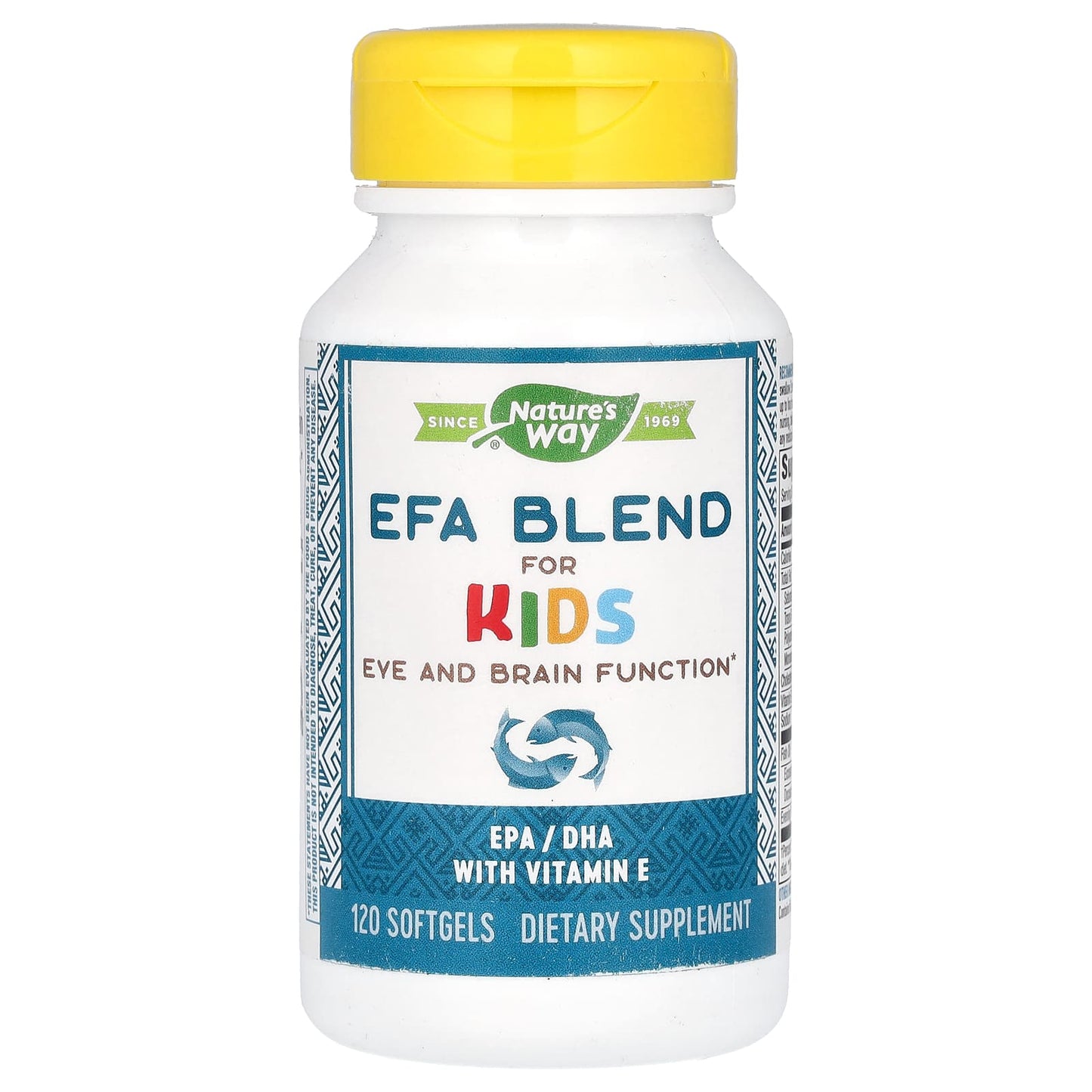 Nature’s Way, Efa Blend For Children, 120 Softgels UPC 033674141816 | Hilife Vitamins