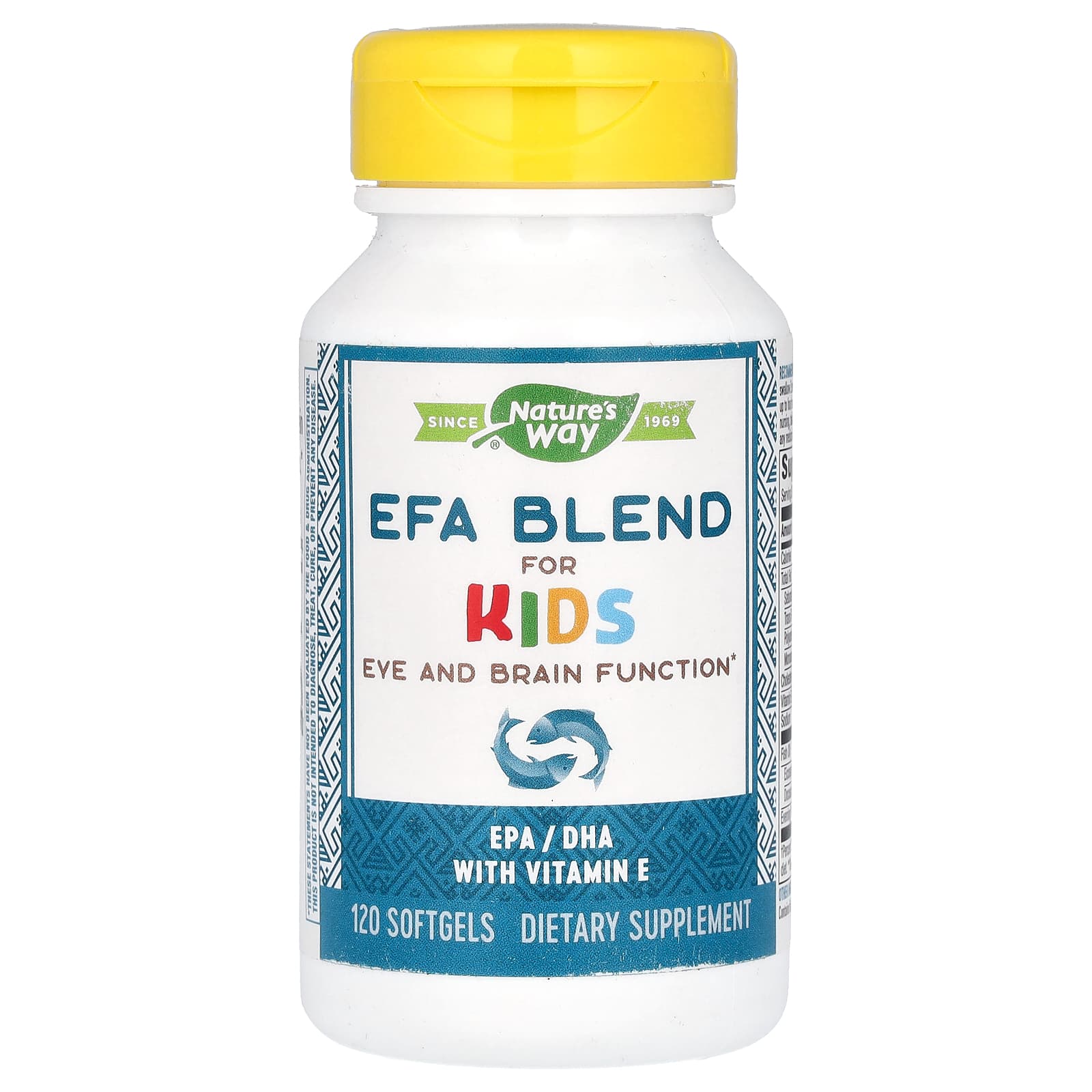 Nature’s Way, Efa Blend For Children, 120 Softgels UPC 033674141816 | Hilife Vitamins