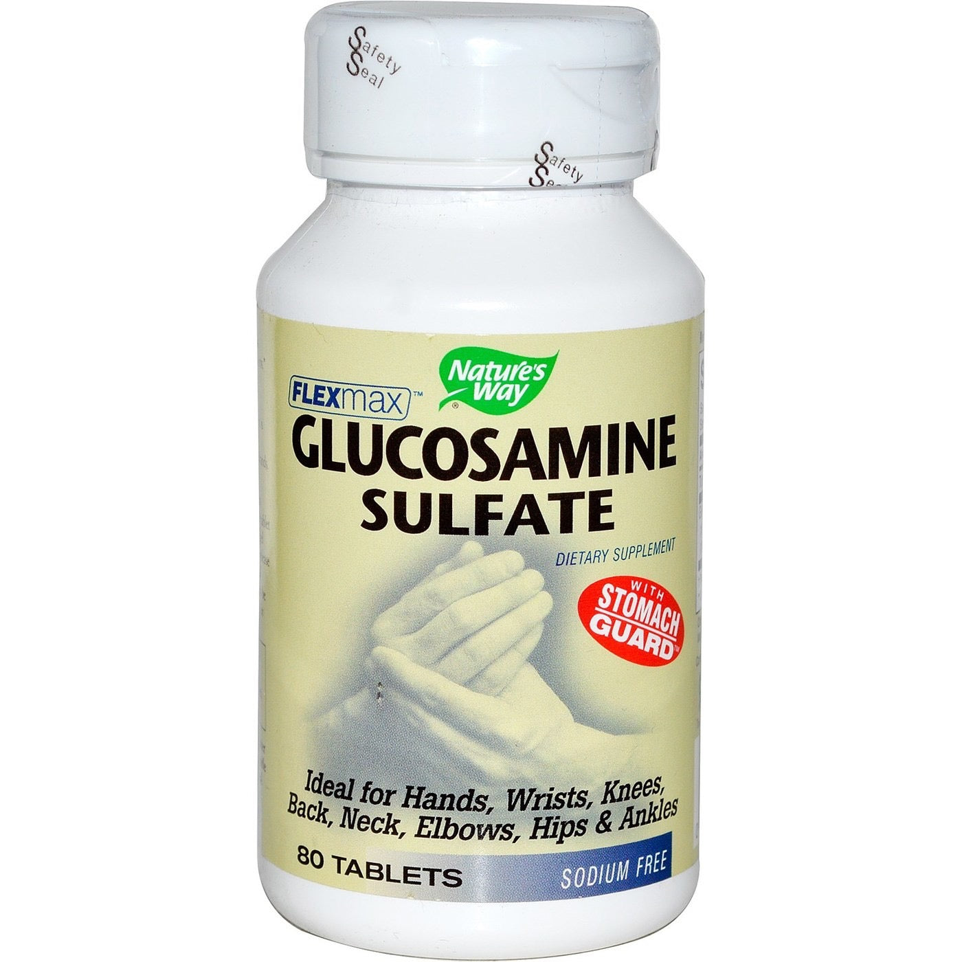 Nature’s Way, Glucosamine Sulfate, 80 Tablets UPC 033674141908 | HiLife Vitamins