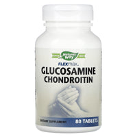 Nature’s Way, Flexmax Glucosamine Chondroitin Sulfate With Stomachguard, 80 Tablets UPC 033674141915 | HiLife Vitamins