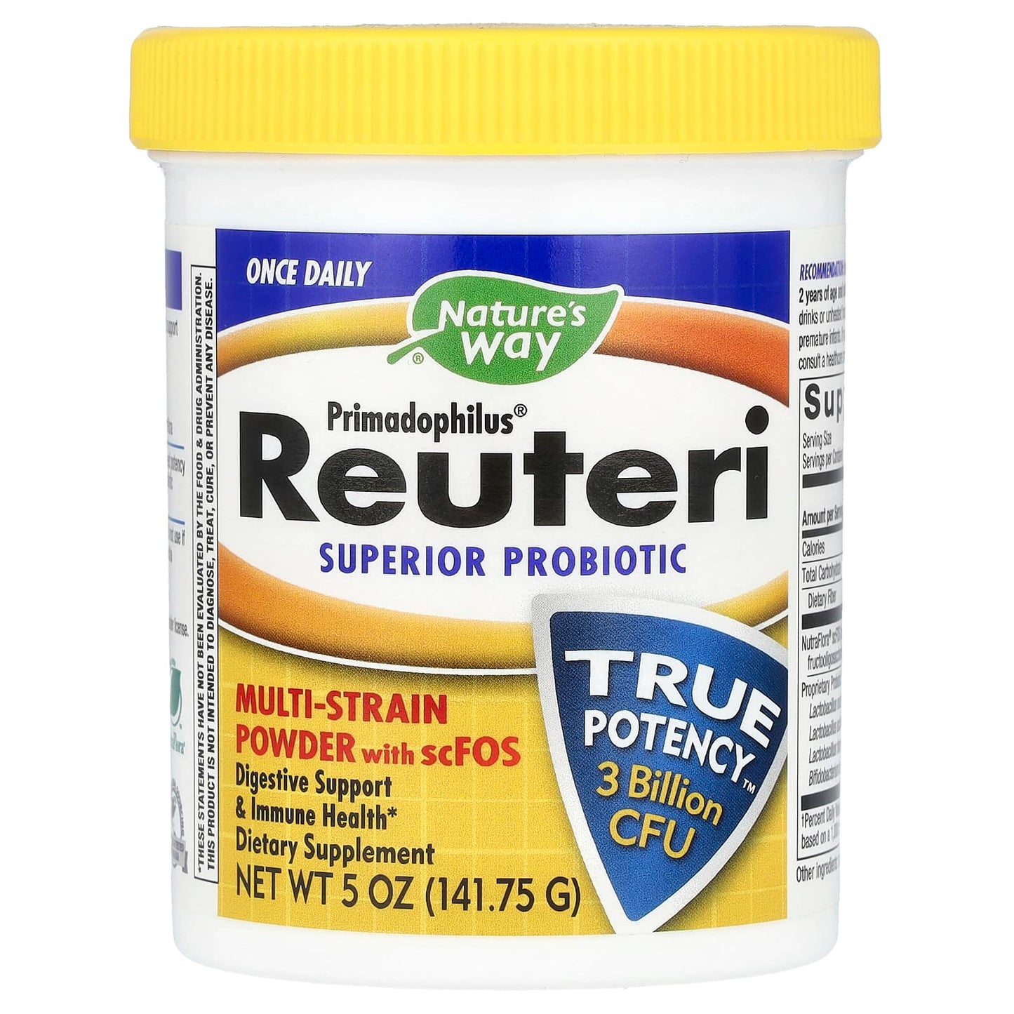 Nature’s Way, Reuteri Primadolph, 5 Oz UPC 033674142417 | Hilife Vitamins
