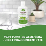 Nature’s Way, Aloe Vera Whole Leaf Juice Organic, 33.8 fl oz - [product_sku] | HiLife Vitamins