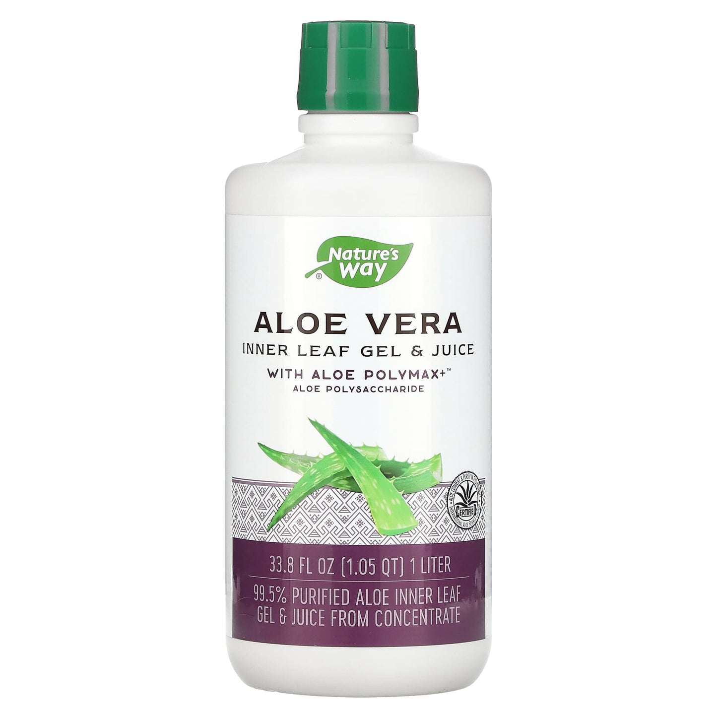 Nature’s Way, Aloe Vera Gel & Juice Organic, 33.8 fl oz UPC 033674142813 | HiLife Vitamins