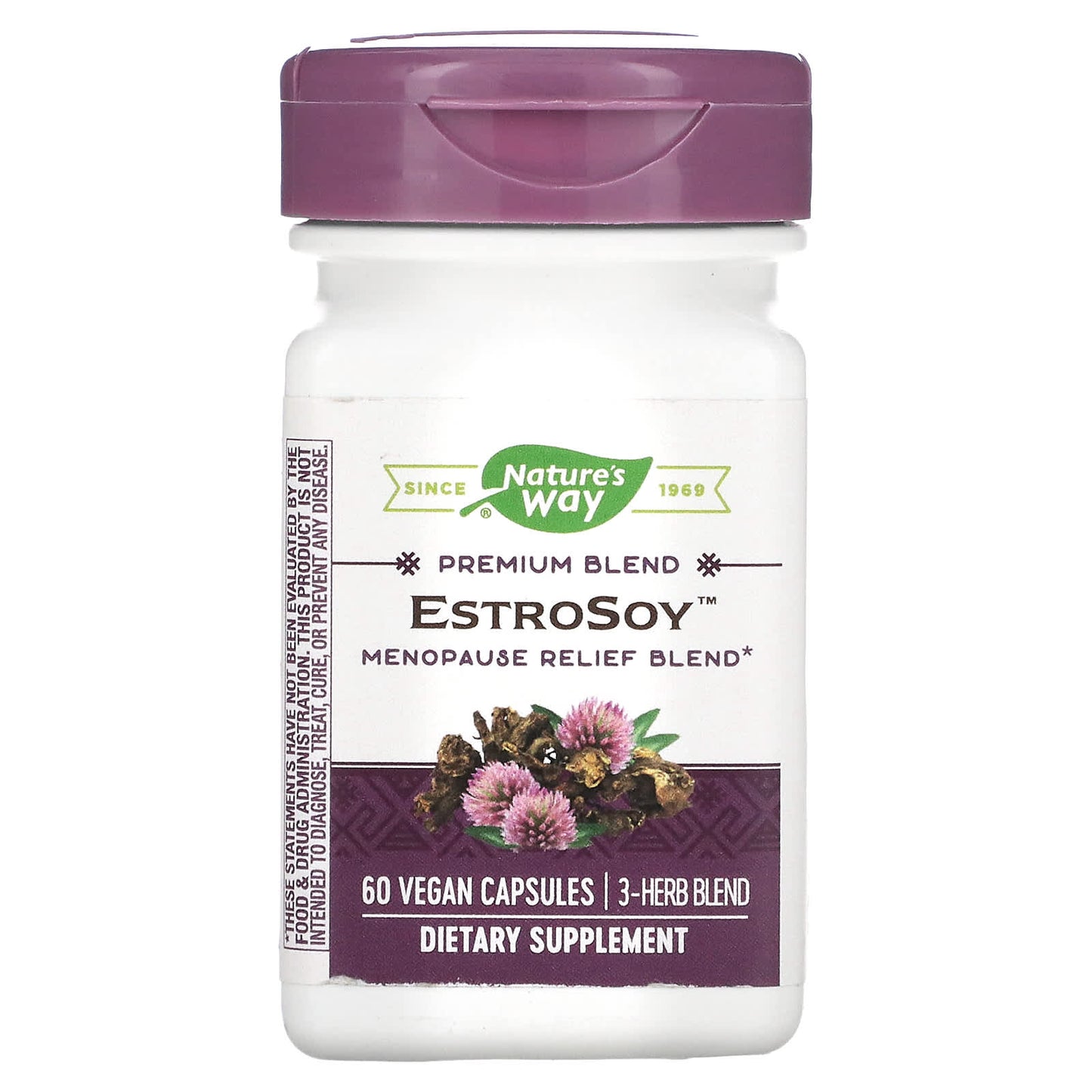 Nature’s Way, Estrosoy Plus, 60 Vegetarian Capsules UPC 033674145364 | Hilife Vitamins