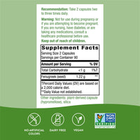 Nature’s Way, Fenugreek Value Size, 180 Vegetarian Capsules UPC 033674146101 | Hilife Vitamins
