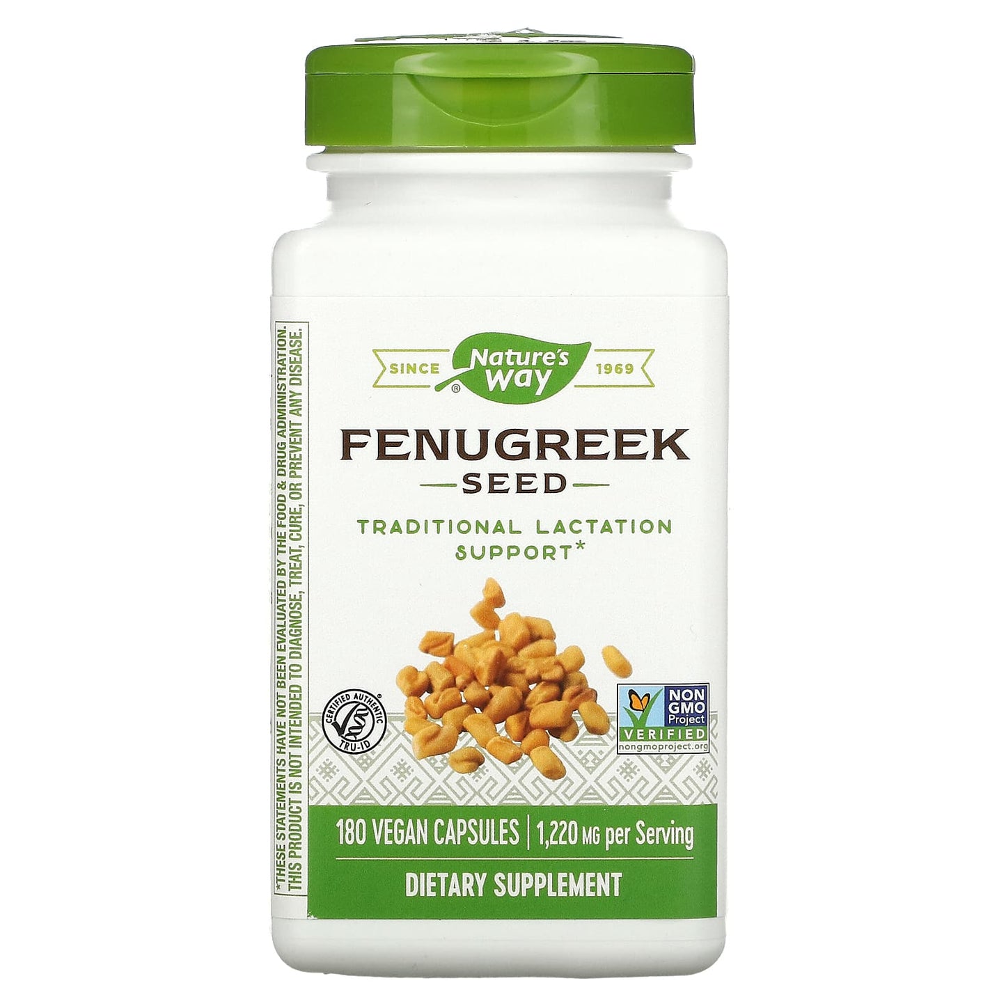 Nature’s Way, Fenugreek Value Size, 180 Vegetarian Capsules - 033674146101 | Hilife Vitamins