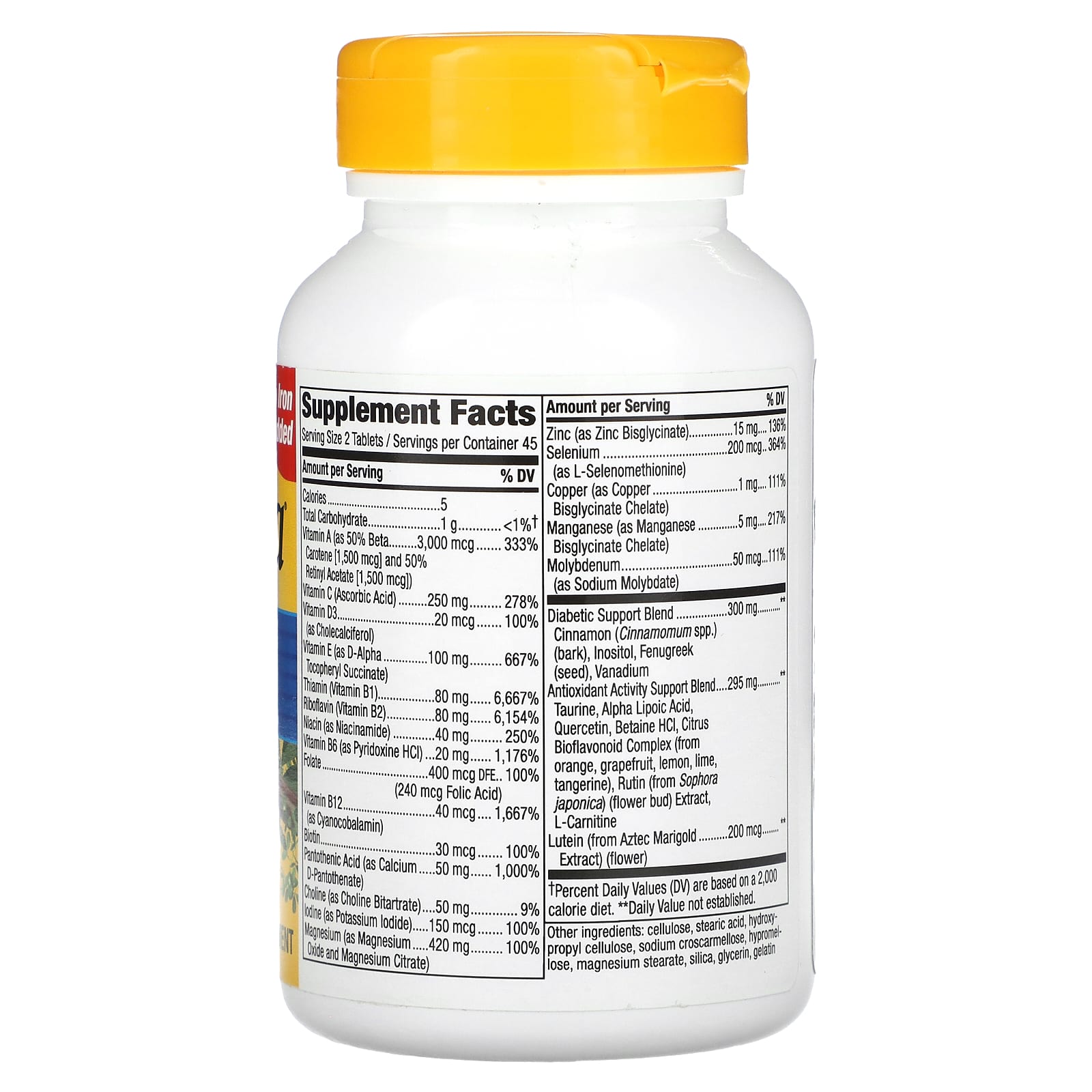 Nature’s Way, Completia Diabetic, 90 Tablets UPC 033674149249 | Hilife Vitamins