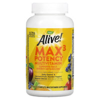 Nature’s Way, Alive! Multi With Iron, 180 Tablets - 033674149287 | Hilife Vitamins