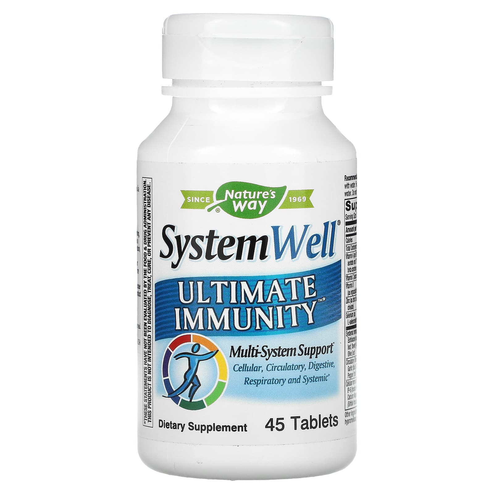Nature’s Way, SystemWell Ultimate Immunity, 45 Tablets UPC 033674150221 | HiLife Vitamins