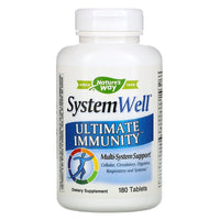 Nature’s Way, System Well, Ultimate Immunity, 180 Tablets UPC 033674150498 | Hilife Vitamins