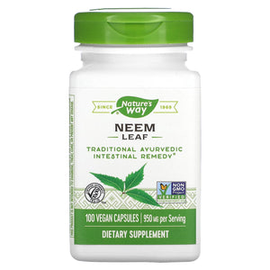 Nature’s Way, Neem, 100 Vegetarian Capsules - 033674151204 | Hilife Vitamins